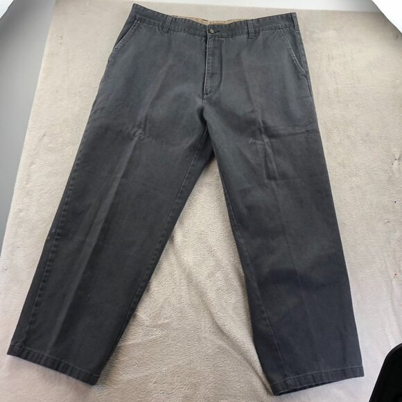 Two St. Johns Bay Men's Pants 42x32 Measured 39x30 Straight Leg - Picture 12 of 16